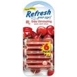 Car Air Freshener, Vent Stick, Very Cherry Scent, 6-Pk. For Discount