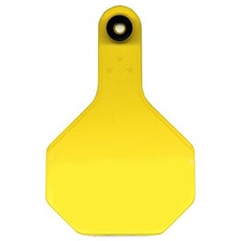 All American Livestock Tag, Blank, Medium, Yellow, 25-Pk. on Sale