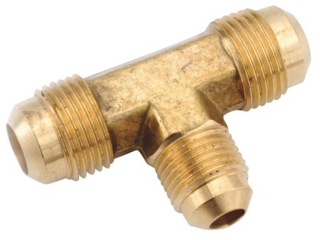 Anderson Metals 1 2 In. x 5 8 In. Brass Forged Flare Reducing Tee For Cheap