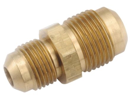 Anderson Metals 1 2 In. x 1 4 In. Brass Low Lead Low Lead Reducing Flare Union For Cheap