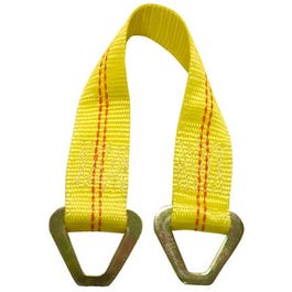 Axle Strap With Flat D-Rings, 2 x 24-In. Online Hot Sale