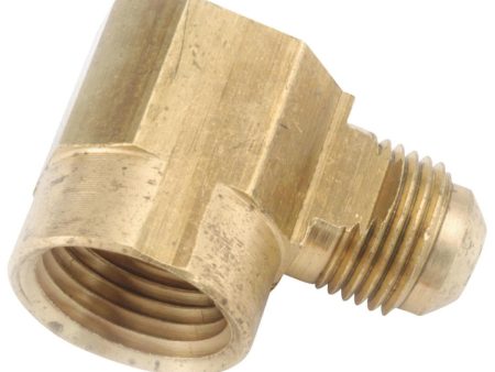 Anderson Metals 3 8 In. x 3 4 In. 90 deg Female Flare Brass Elbow Online