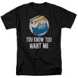 WHITE CASTLE : WANT ME S\S ADULT 100% COTTON 18\1 T-SHIRT Black 2X Supply