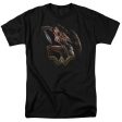 WONDER WOMAN MOVIE : FIGHT S\S ADULT 100% COTTON 18\1 T-SHIRT Black SM Supply