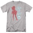 WONDER WOMAN MOVIE : FREEDOM FIGHT S\S ADULT 100% COTTON 18\1 T-SHIRT Athletic Heather LG For Cheap