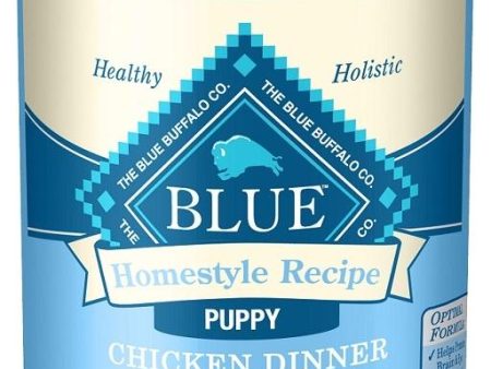 Blue Buffalo Homestyle Puppy Chicken Dinner with Garden Vegetables and Brown Rice Recipe Canned Dog Food Fashion