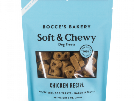 Bocce s Bakery Soft & Chewy Chicken Recipe Dog Treats Online