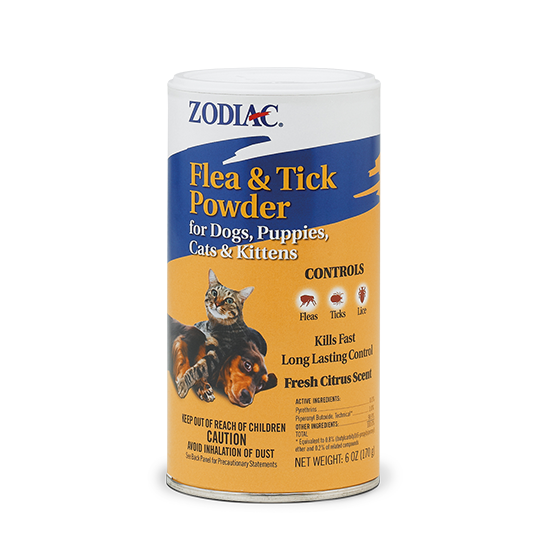 ZODIAC® FLEA & TICK POWDER FOR DOGS, PUPPIES, CATS & KITTENS Online Sale